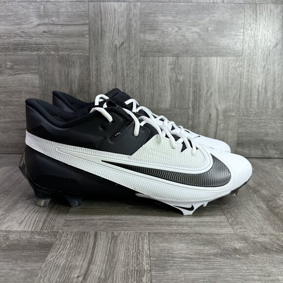 Nike Vapor Edge Elite 360 2 Men's size 13.5 WIDE Football Cleats FJ6125-004 - Picture 1 of 8